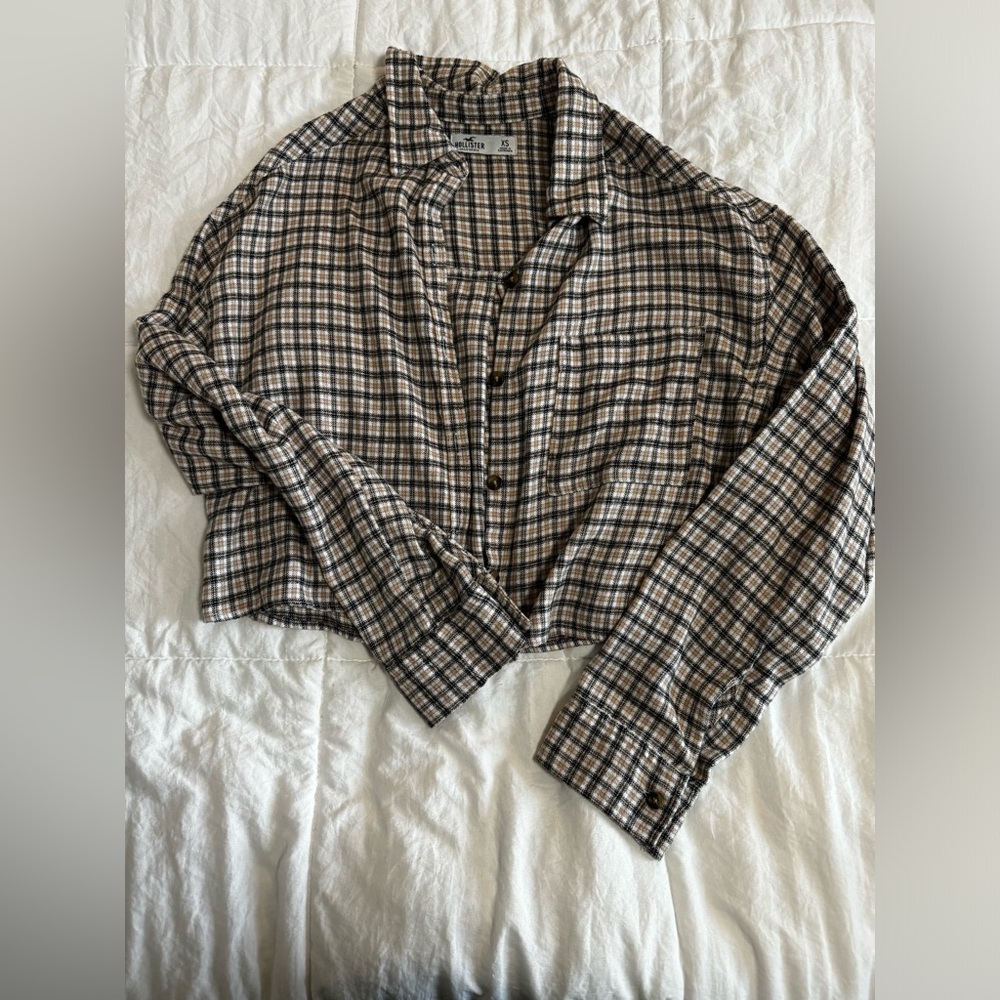 Crop flannel